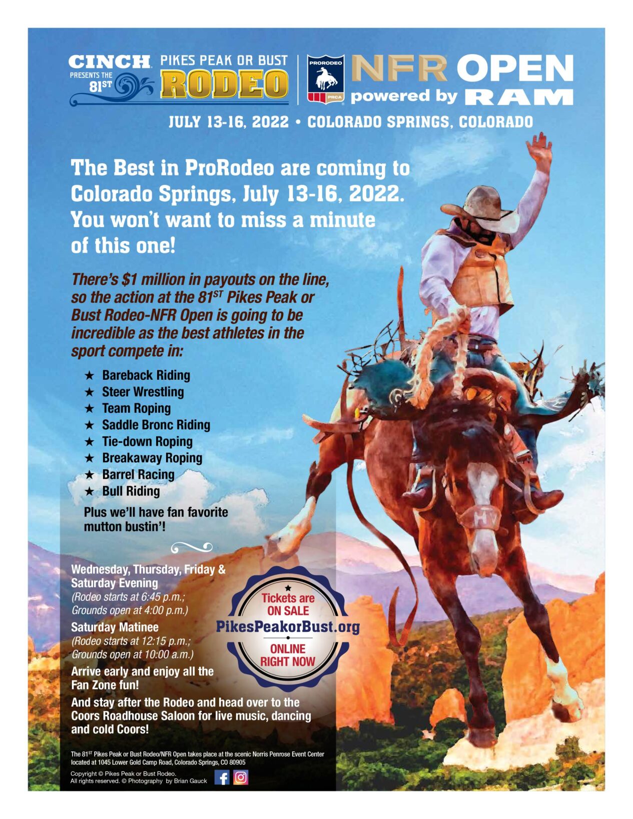 Pikes Peak or Bust Rodeo
